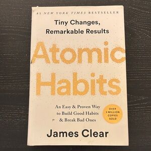 Atomic Habits by James Clear (Hardcover) Book